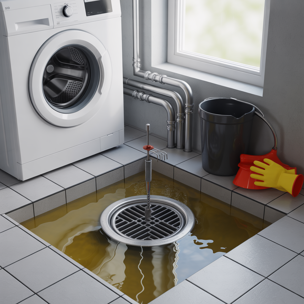 tvattmaskinens avlopp backar felsokning och atgarder